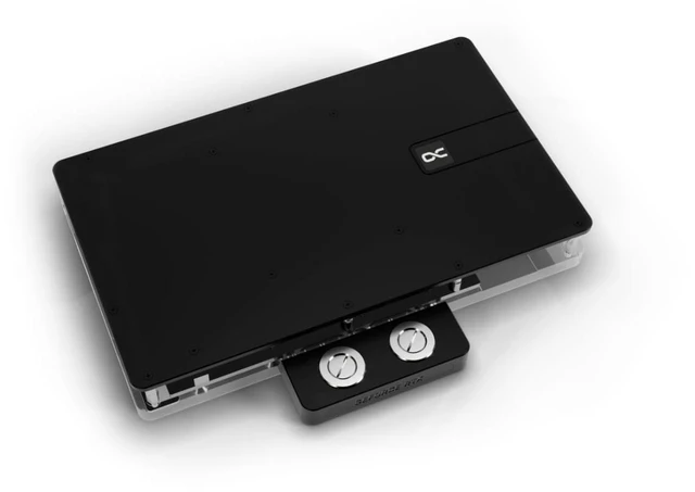 Alt view image 11 of 13 - Alphacool Core Geforce RTX 5090 Suprim + Vanguard Waterblock with Backplate, G1/4, Chrome Plated Copper, ARGB (10268)