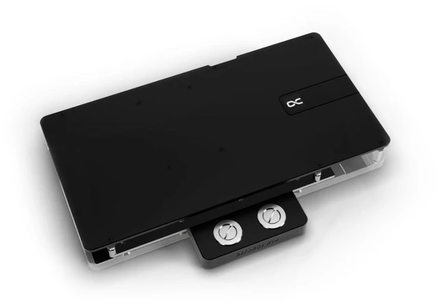 Alt view image 11 of 13 - Alphacool Core Geforce RTX 5080 Solid + AMP Waterblock with Backplate, G1/4, Chrome Plated Copper, ARGB (14733)