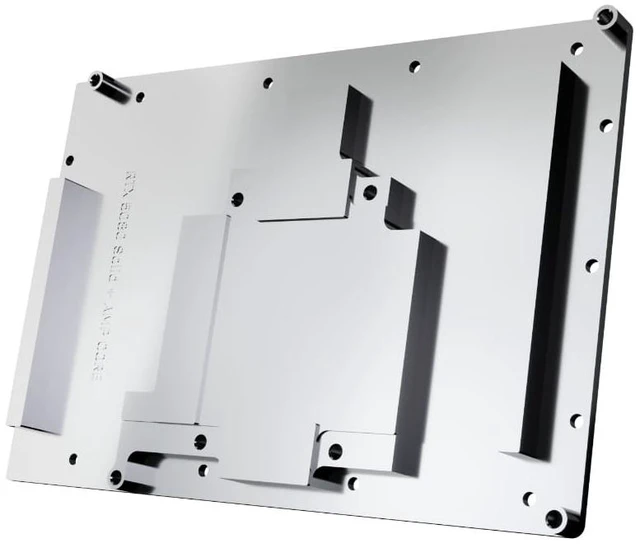 Alt view image 13 of 13 - Alphacool Core Geforce RTX 5080 Solid + AMP Waterblock with Backplate, G1/4, Chrome Plated Copper, ARGB (14733)