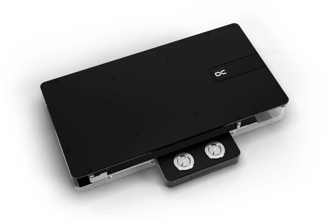 Alt view image 11 of 13 - Alphacool Core Geforce RTX 5090 Solid + AMP Waterblock with Backplate, G1/4, Chrome Plated Copper, ARGB (14730)