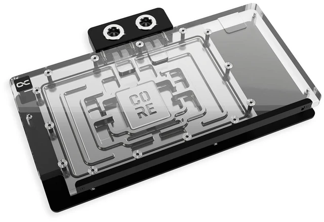 Alt view image 8 of 13 - Alphacool Core Geforce RTX 5090 ROG Astral Waterblock with Backplate, G1/4, Chrome Plated Copper, ARGB (10270)