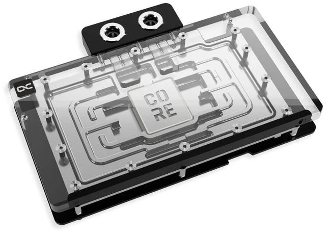 Alt view image 8 of 13 - Alphacool Core Geforce RTX 5090 EPIC-X with Backplate GPU Water Block, G1/4, Chrome Plated Copper, ARGB (14739)