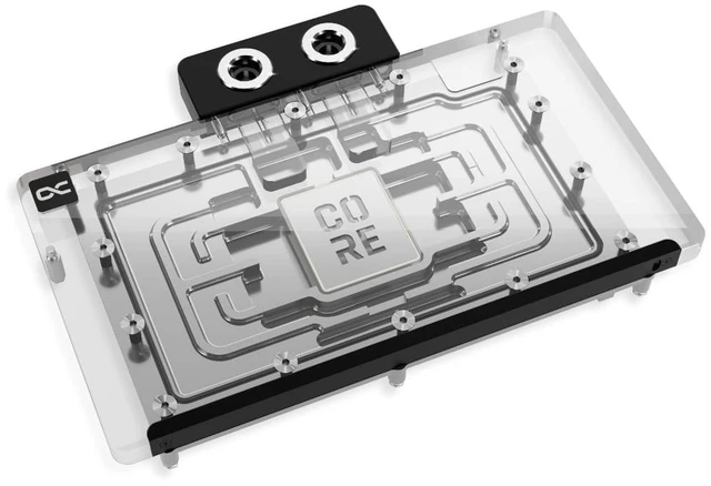 Alt view image 9 of 13 - Alphacool Core Geforce RTX 5090 EPIC-X with Backplate GPU Water Block, G1/4, Chrome Plated Copper, ARGB (14739)