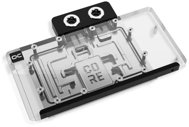 Alt view image 9 of 13 - Alphacool Core RX 9070 XT Steel Legend with Backplate (14806)