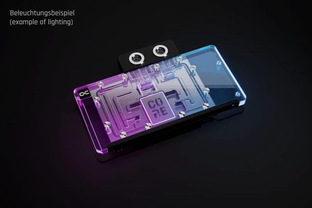 Alt view image 10 of 13 - Alphacool Core RX 9070 XT Steel Legend with Backplate (14806)