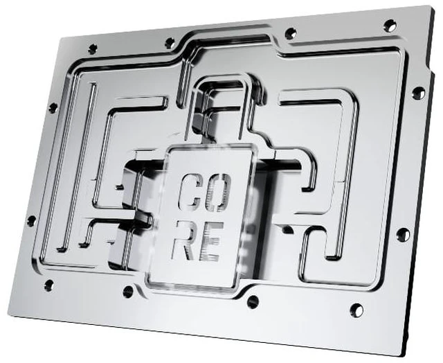 Alt view image 12 of 13 - Alphacool Core RX 9070 XT Steel Legend with Backplate (14806)