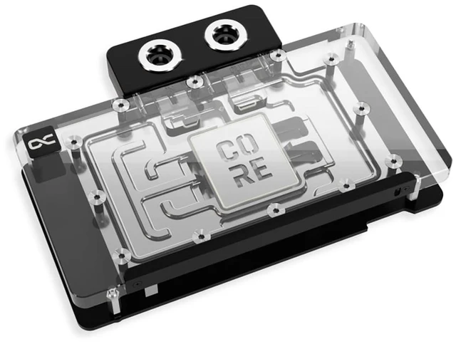 Alt view image 8 of 13 - Alphacool Core Geforce RTX 5080 EPIC-X with Backplate GPU Water Block, G1/4, Chrome Plated Copper, ARGB (14740)