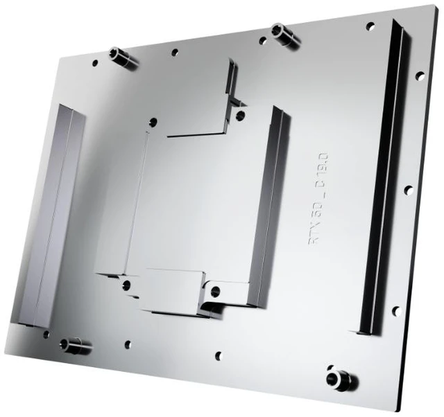 Alt view image 13 of 13 - Alphacool Core Geforce RTX 5080 ROG Astral with Backplate GPU Water Block, G1/4, Chrome Plated Copper, ARGB (10267)