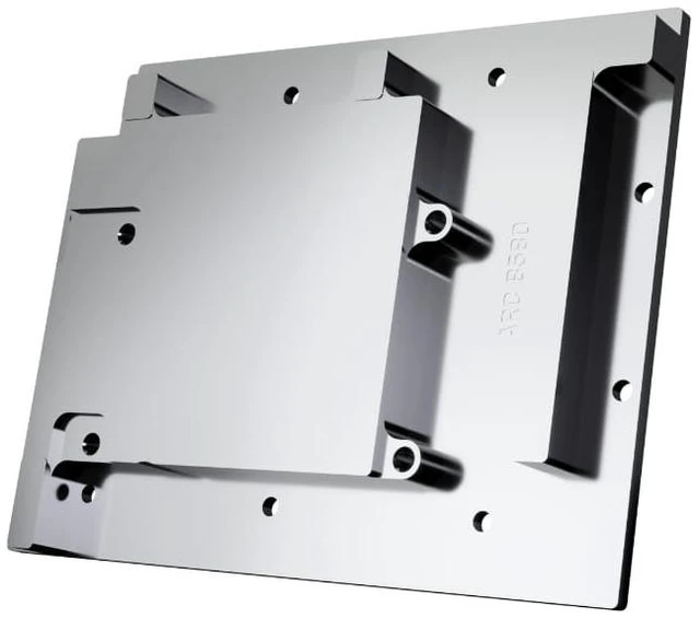 Alt view image 13 of 13 - Alphacool Eisblock Aurora Arc B580 Steel Legend + Challenger with Backplate GPU Water Block, G1/4, Chrome Plated Copper (10274)