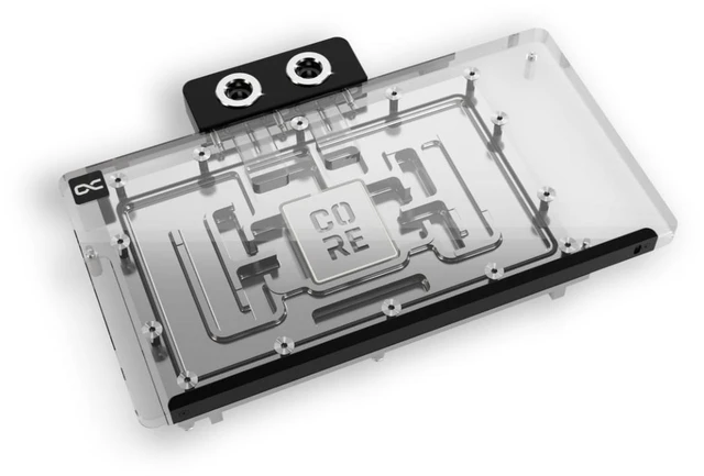 Alt view image 9 of 13 - Alphacool Core Geforce RTX 5090 Gaming + Windforce with Backplate GPU Water Block, G1/4, Chrome Plated Copper, ARGB (10293)