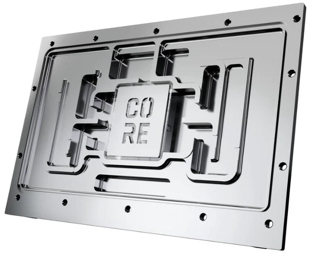 Alt view image 12 of 13 - Alphacool Core Geforce RTX 5090 Gaming + Windforce with Backplate GPU Water Block, G1/4, Chrome Plated Copper, ARGB (10293)