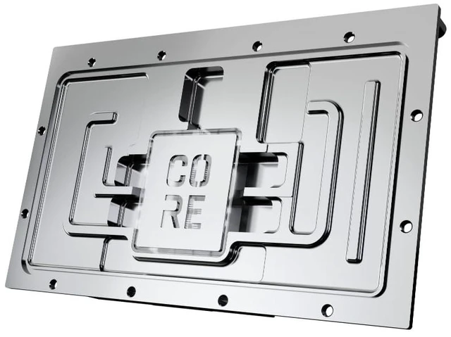 Alt view image 12 of 13 - Alphacool Core Geforce RTX 5080/5070Ti Prime with Backplate GPU Water Block, G1/4, Chrome Plated Copper, ARGB (14763)