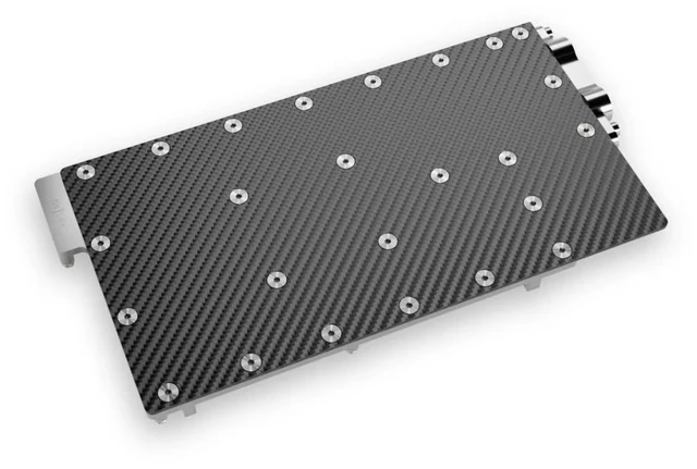 Alt view image 9 of 12 - Alphacool ES Geforce RTX 5090 Gaming 1-Slot Design GPU Water Block, G1/4, Chrome Plated Copper (10292)
