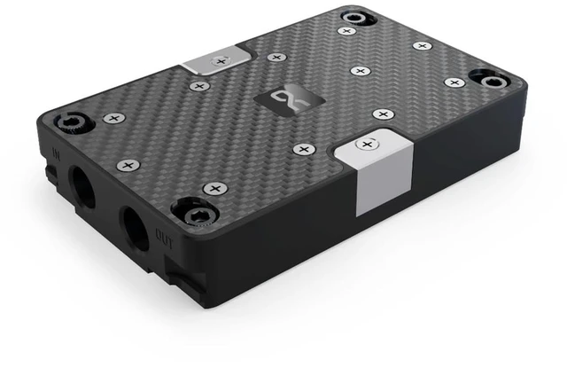 Alt view image 8 of 10 - Alphacool ES Jet LGA 4677 / SP5 LGA 6096 1U - Carbon CPU Water Block, G1/4, Nickel Plated Copper (10229)