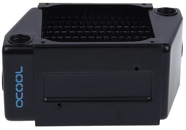 Alt view image 9 of 13 - Alphacool NexXxoS UT60 Full Copper X-Flow 80mm Single Radiator, G1/4, 60mm, Black (14294)