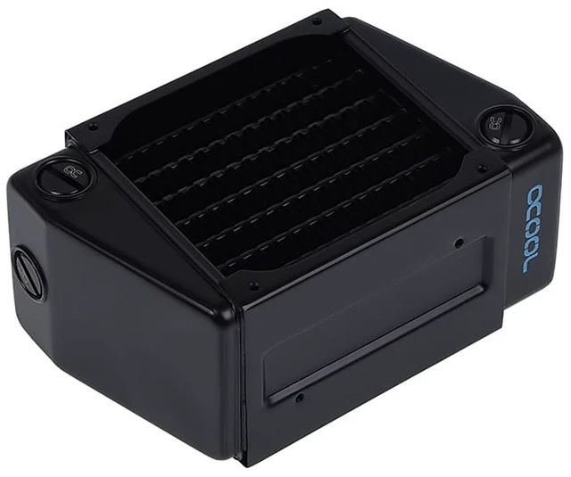 Alt view image 8 of 13 - Alphacool NexXxoS UT60 Full Copper X-Flow 80mm Single Radiator, G1/4, 60mm, Black (14294)