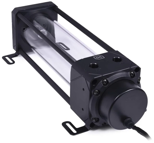 Alt view image 8 of 14 - Alphacool Eisbecher Aurora D5 Acetal/Glas - 250mm incl. Alphacool VPP Apex D5 Reservoir, G1/4, 250 mm, Borosilicate Glass (13326)
