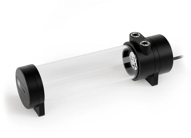Alt view image 8 of 14 - Alphacool Core 70 Tube Reservoir with VPP/D5 Apex PWM Pump, G1/4, 494ml, Borosilicate Glass, Black (13742)