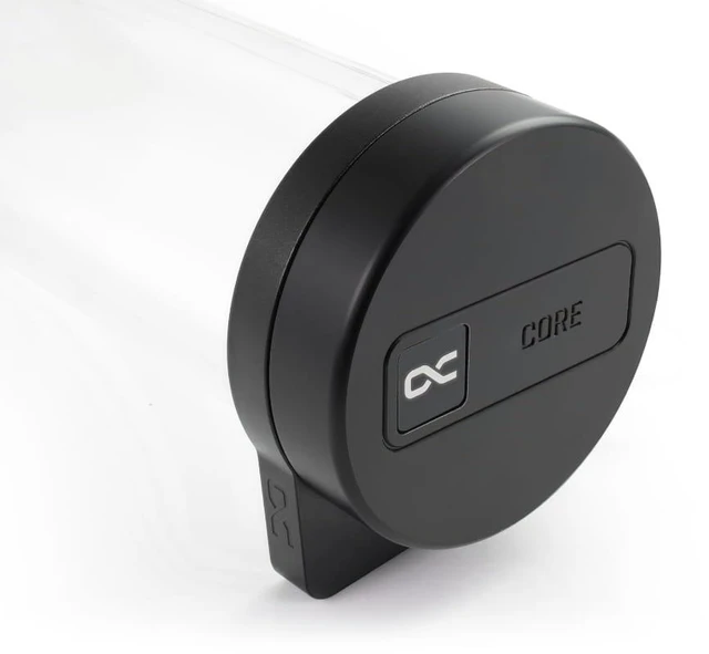 Alt view image 10 of 14 - Alphacool Core 70 Tube Reservoir with VPP/D5 Apex PWM Pump, G1/4, 494ml, Borosilicate Glass, Black (13742)