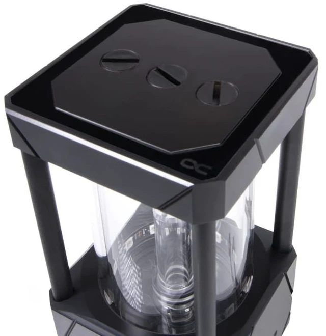 Alt view image 10 of 14 - Alphacool Eisbecher Aurora D5 Acetal/Glass - 150mm incl. Alphacool VPP Apex D5 Reservoir, G1/4, 150 mm, Borosilicate Glass (13327)