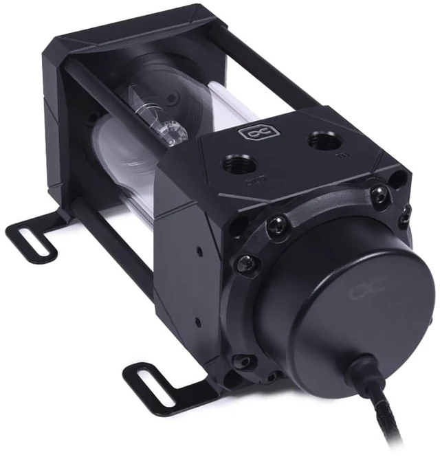 Alt view image 8 of 14 - Alphacool Eisbecher Aurora D5 Acetal/Glass - 150mm incl. Alphacool VPP Apex D5 Reservoir, G1/4, 150 mm, Borosilicate Glass (13327)