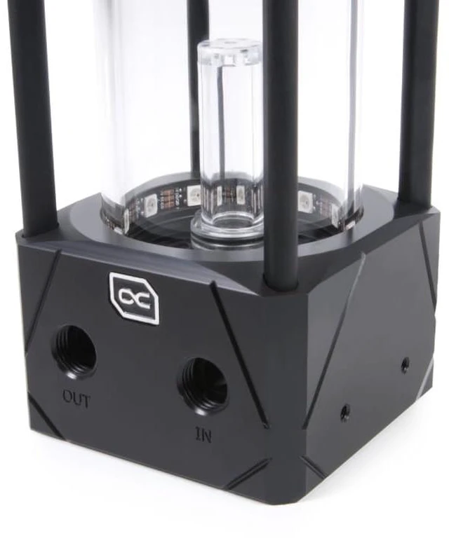 Alt view image 11 of 14 - Alphacool Eisbecher Aurora D5 Acetal/Glass - 150mm incl. Alphacool VPP Apex D5 Reservoir, G1/4, 150 mm, Borosilicate Glass (13327)