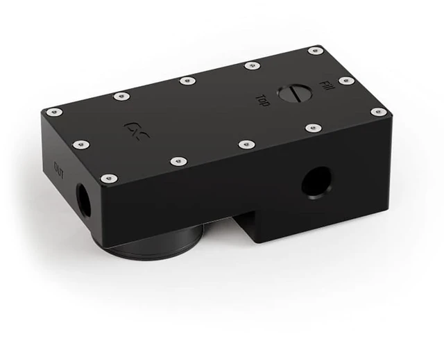 Alt view image 4 of 6 - Alphacool ES Reservoir DDCzero 1U with Pump (14571)