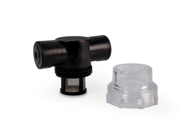 Alt view image 6 of 7 - Alphacool ES Inline Particle Filter 2x G1/4" IG Fitting, Acetal, Black (13888)