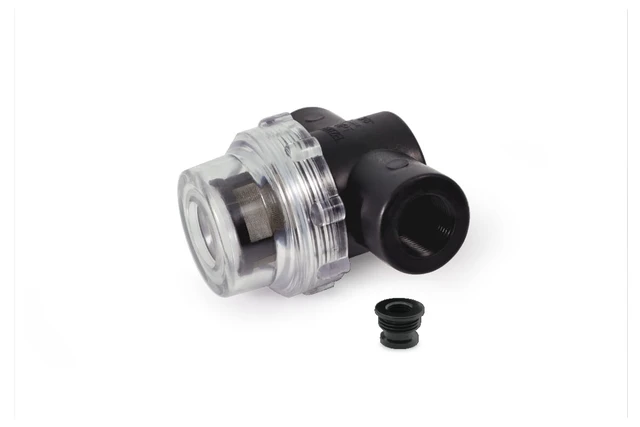 Alt view image 7 of 7 - Alphacool ES Inline Particle Filter 2x G1/4" IG Fitting, Acetal, Black (13888)