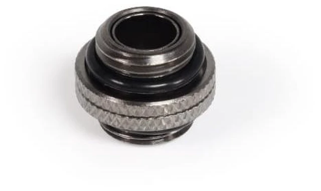 Alt view image 10 of 11 - Alphacool ES Double Nipple Plug-in G1/4 AG to G1/4 AG - Deep Black (13757)