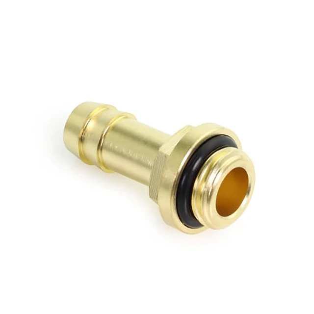 Alt view image 5 of 6 - Alphacool ES G1/4 Barbed Fitting for 12.7/7.6mm, Brass (14641)