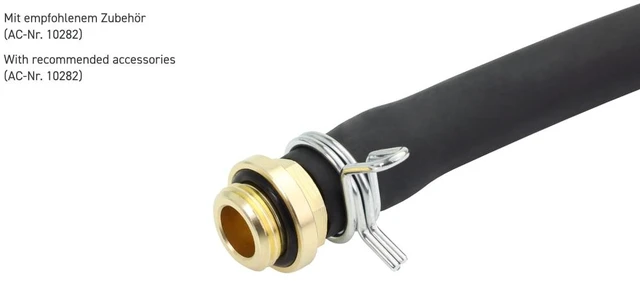 Alt view image 7 of 7 - Alphacool ES G1/4 Barbed Fitting (short) for 12.7/7.6mm, Brass (14643)