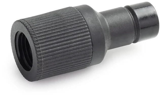 Alt view image 5 of 6 - Alphacool ES Quick Release Coupling G1/4 IG Male - PushIn Industry Version Fitting, Nylon, Black (17655)