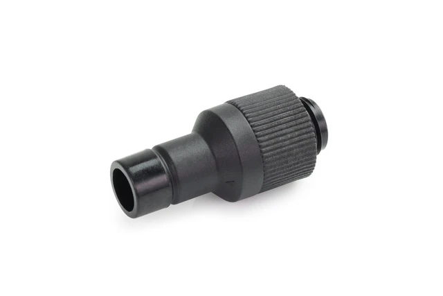 Alt view image 5 of 5 - Alphacool ES Quick Release Coupling G1/4 AG Male - PushIn Industry Version Fitting, Nylon, Black (17653)