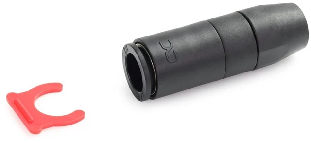 Alt view image 5 of 6 - Alphacool ES Quick Release Coupling TPV PushIn Female Industry Version Fitting, 12.7/7.6mm, Nylon, Black (17652)