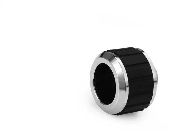 Alt view image 4 of 5 - Alphacool Apex Grip 16mm G1/4 HardTube Fitting - Chrome - 6 Pack, Brass (14930)