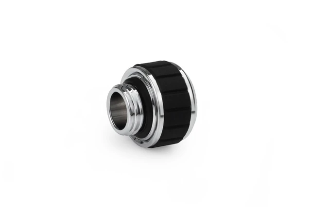Alt view image 6 of 6 - Alphacool Apex Grip 13/10mm G1/4 SoftTube Fitting - Chrome, Brass (14880)