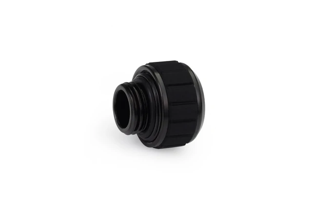 Alt view image 9 of 9 - Alphacool Apex Grip 13/10mm G1/4 SoftTube Fitting - Black - 6 Pack, Brass (14920)