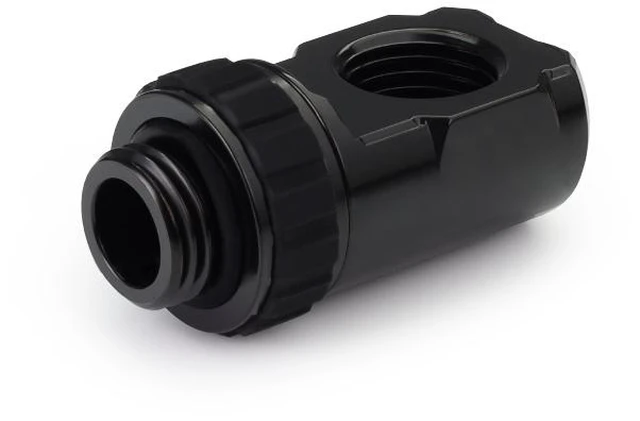 Alt view image 8 of 9 - Alphacool Apex Grip 90° G1/4 Rotary Adapter Fitting - Black, Brass (14807)