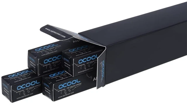 Alt view image 7 of 7 - Alphacool Plexi (Acrylic) HardTube 13mm ID, 16mm OD, 80cm, Clear, 4-pack