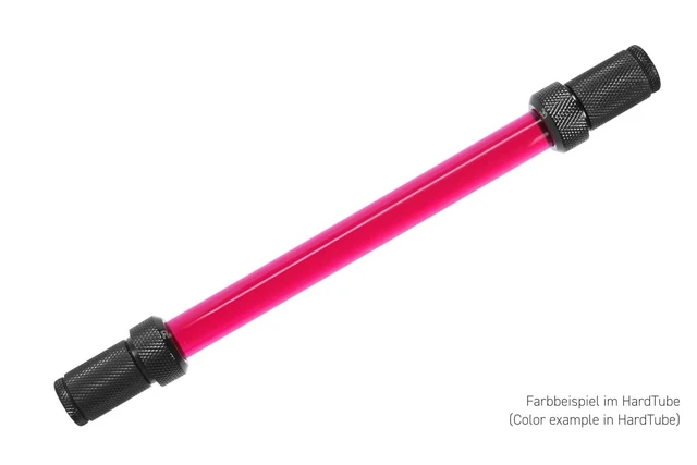 Alt view image 9 of 10 - Alphacool ES D-Plug 31.5mm G1/4 Male to Male Resizable Fitting - Deep Black (17581)