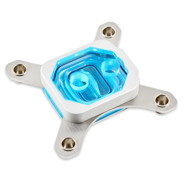 Alt view image 10 of 12 - Aquacomputer Cuplex Kryos NEXT RGBpx 1700, Acrylic/Nickel (21871)