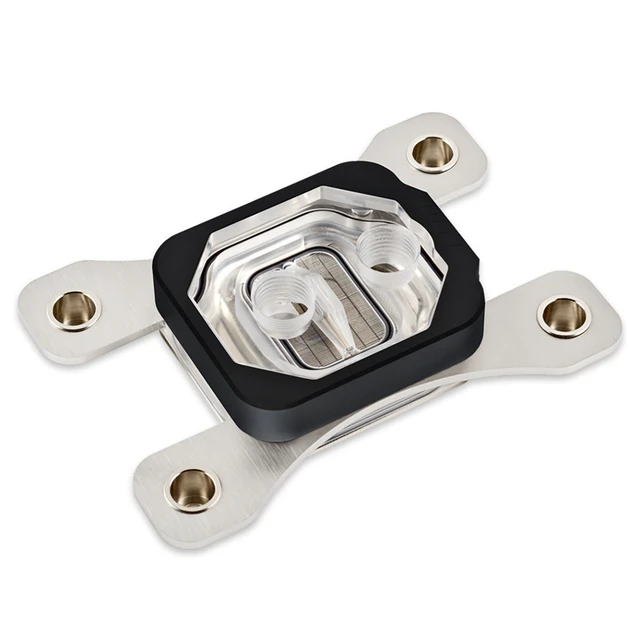 Alt view image 5 of 9 - Aquacomputer Cuplex Kryos NEXT RGBpx Black AM5/AM4, Acrylic / Nickel (21825)