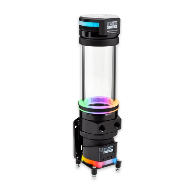 Alt view image 6 of 9 - Aquacomputer ULTITUBE D5 150 PRO LEAKSHIELD Reservoir with D5 NEXT Pump (34141)