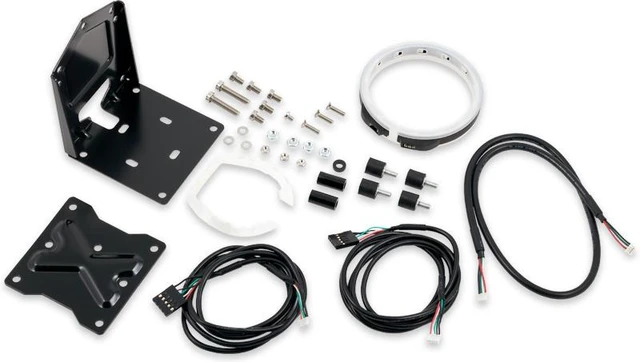 Alt view image 11 of 11 - Aquacomputer ULTITUBE D5 100 PRO LEAKSHIELD Reservoir with D5 NEXT Pump Pump Reservoir Combo, G1/4, 230 mL, Borosilicate Glass, Black (34140)