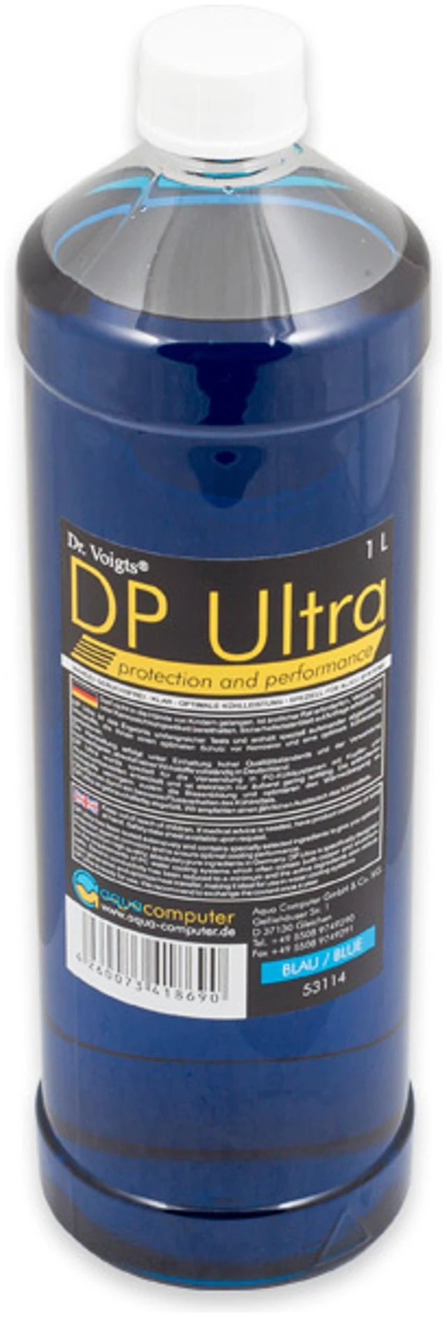 Alt view image 4 of 4 - Aquacomputer Double Protect Ultra - Blue 1000ml