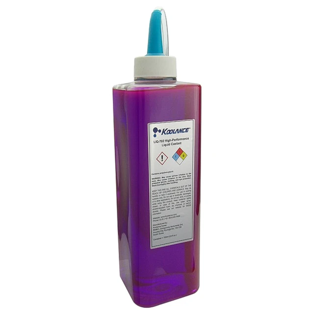 Alt view image 3 of 3 - Koolance High Performance Liquid PC Coolant, 700ml, UV Purple