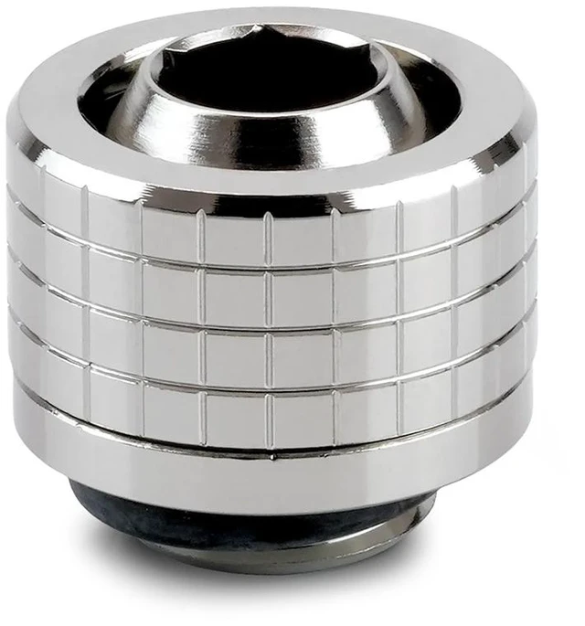 Main image of Thermal Grizzly DeltaMate ST13 Compression Fitting for Soft Tubing, 10mm ID/13mm OD, Gloss Nickel
