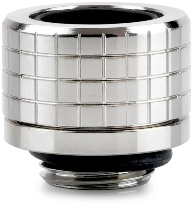 Alt view image 2 of 6 - Thermal Grizzly DeltaMate HT14 Compression Fitting for Rigid Tubing, 14mm OD, Gloss Nickel