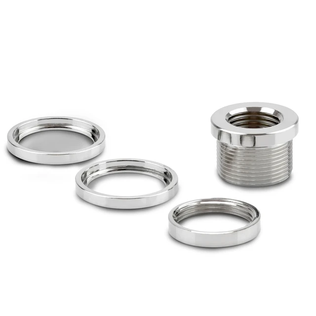 Alt view image 3 of 6 - Thermal Grizzly DeltaMate Pass Through, Gloss Nickel